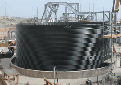 Tanque de Almacenamiento Agua